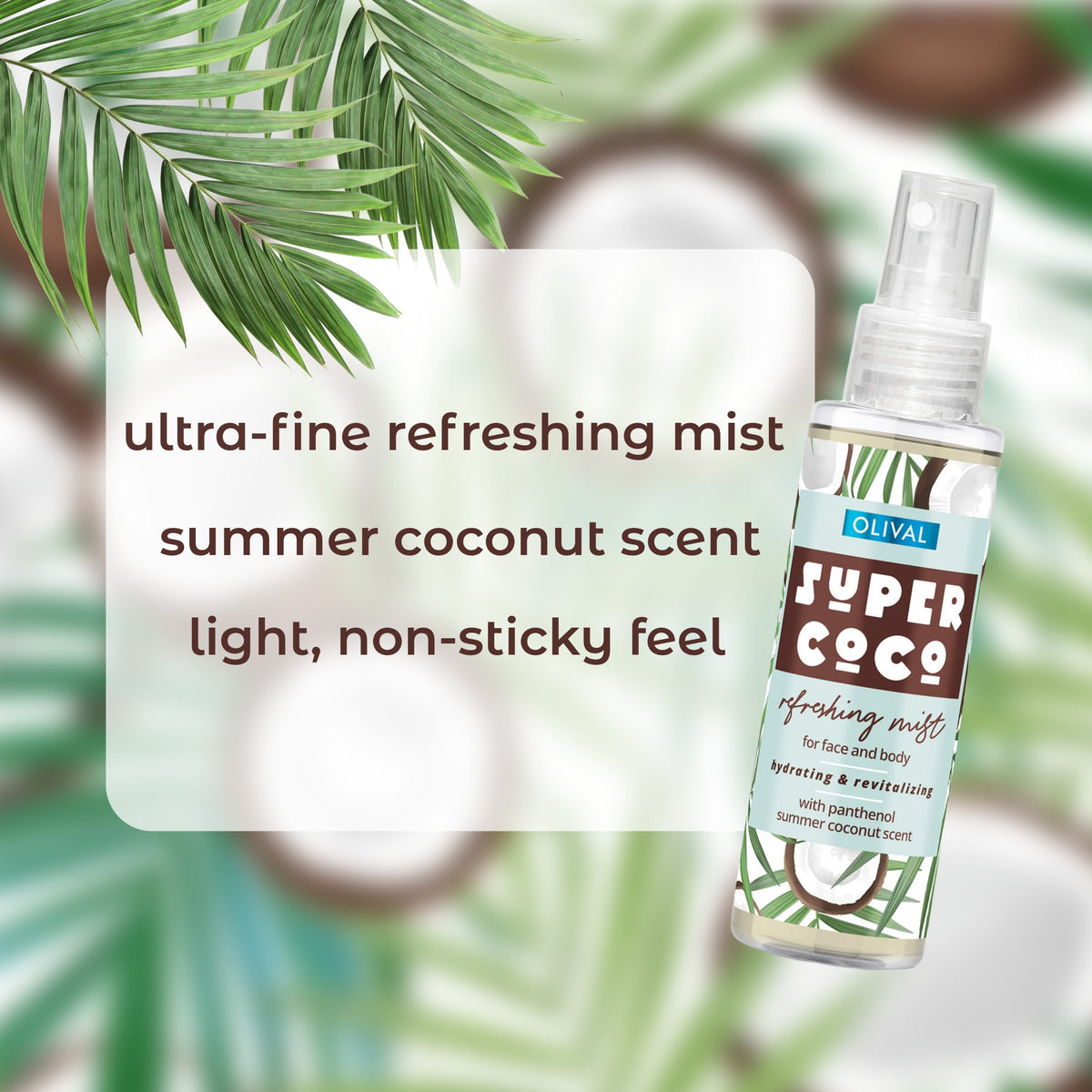 SUPER Coco Refreshing Mist for Face and Body