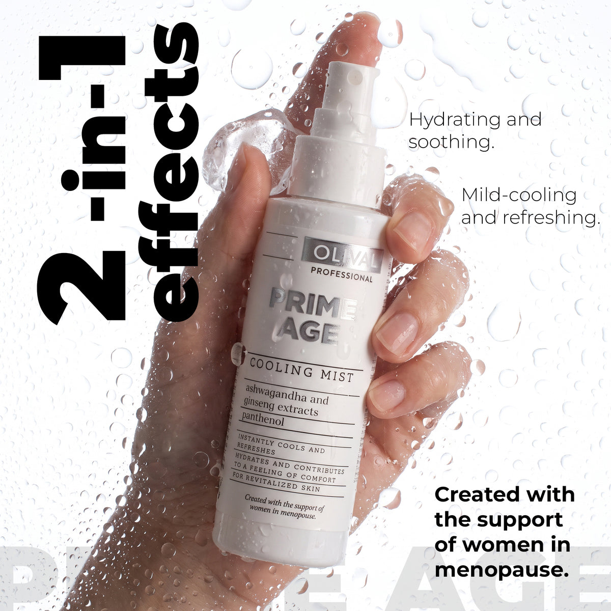 Prime Age Cooling Face and Decollete Mist
