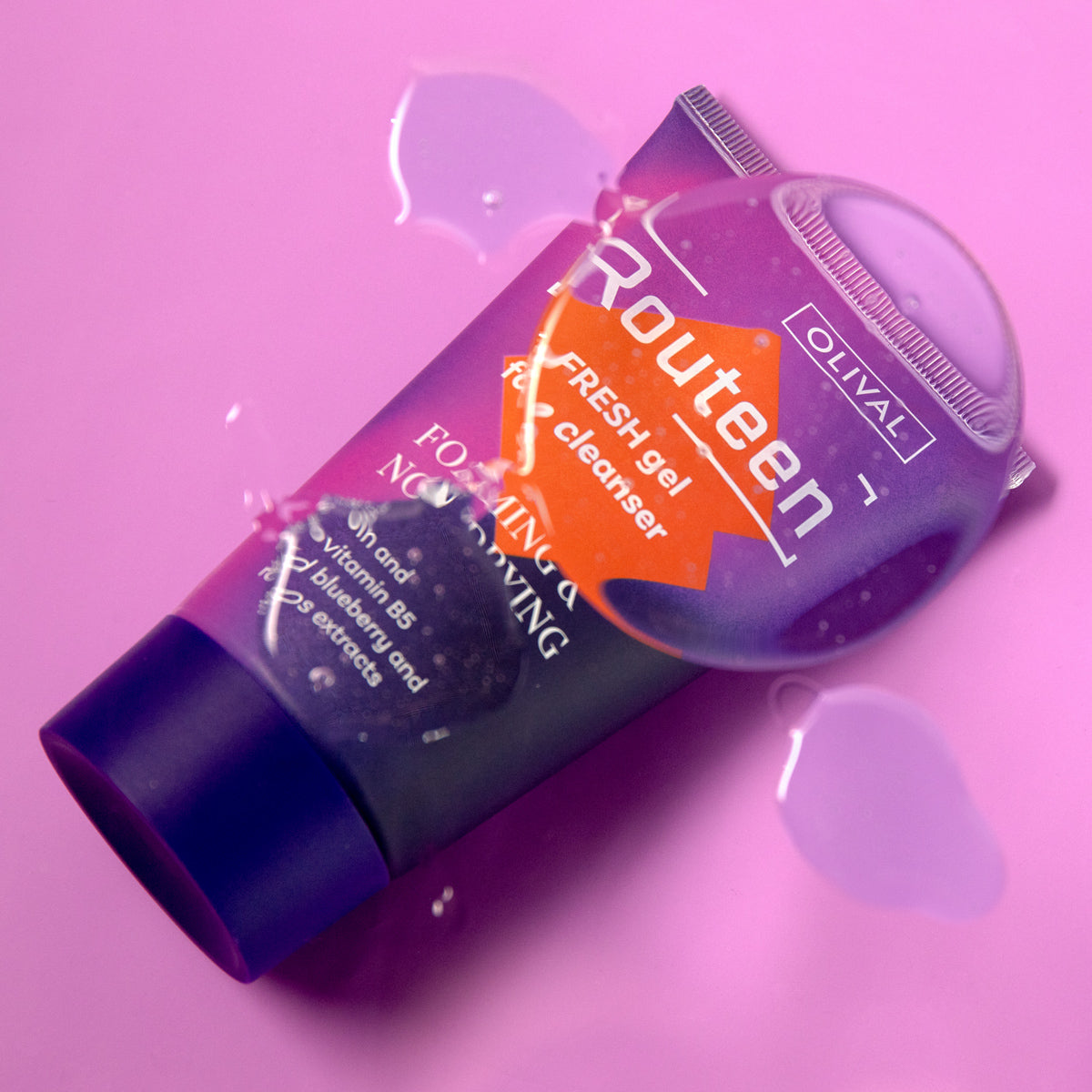 Routeen reFRESH Gel Face Cleanser 1