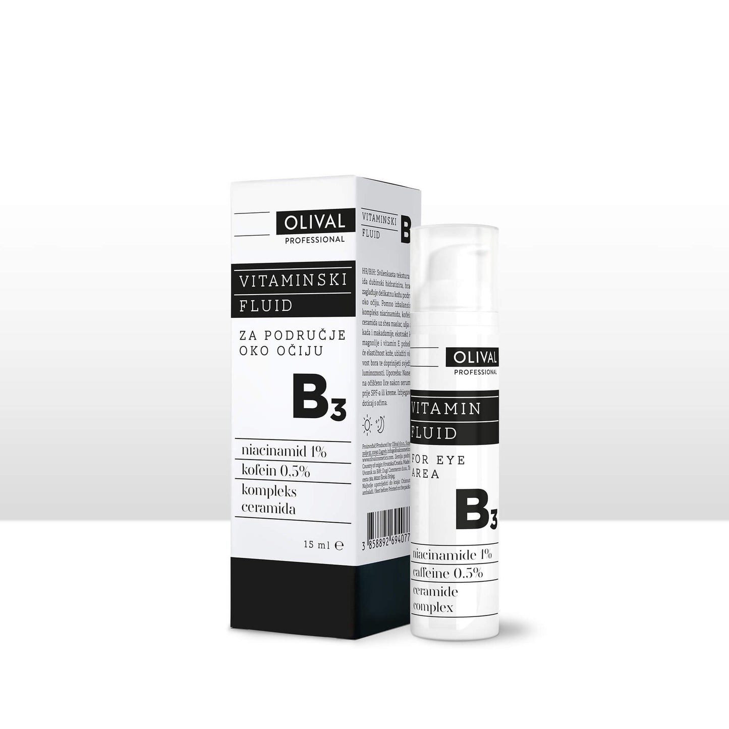 Vitaminski fluid B3 za podrucje oko ociju
