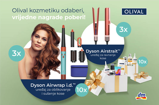 DOBITNICI NAGRADNE IGRE  "Olival kozmetiku odaberi, vrijedne nagrade poberi!"