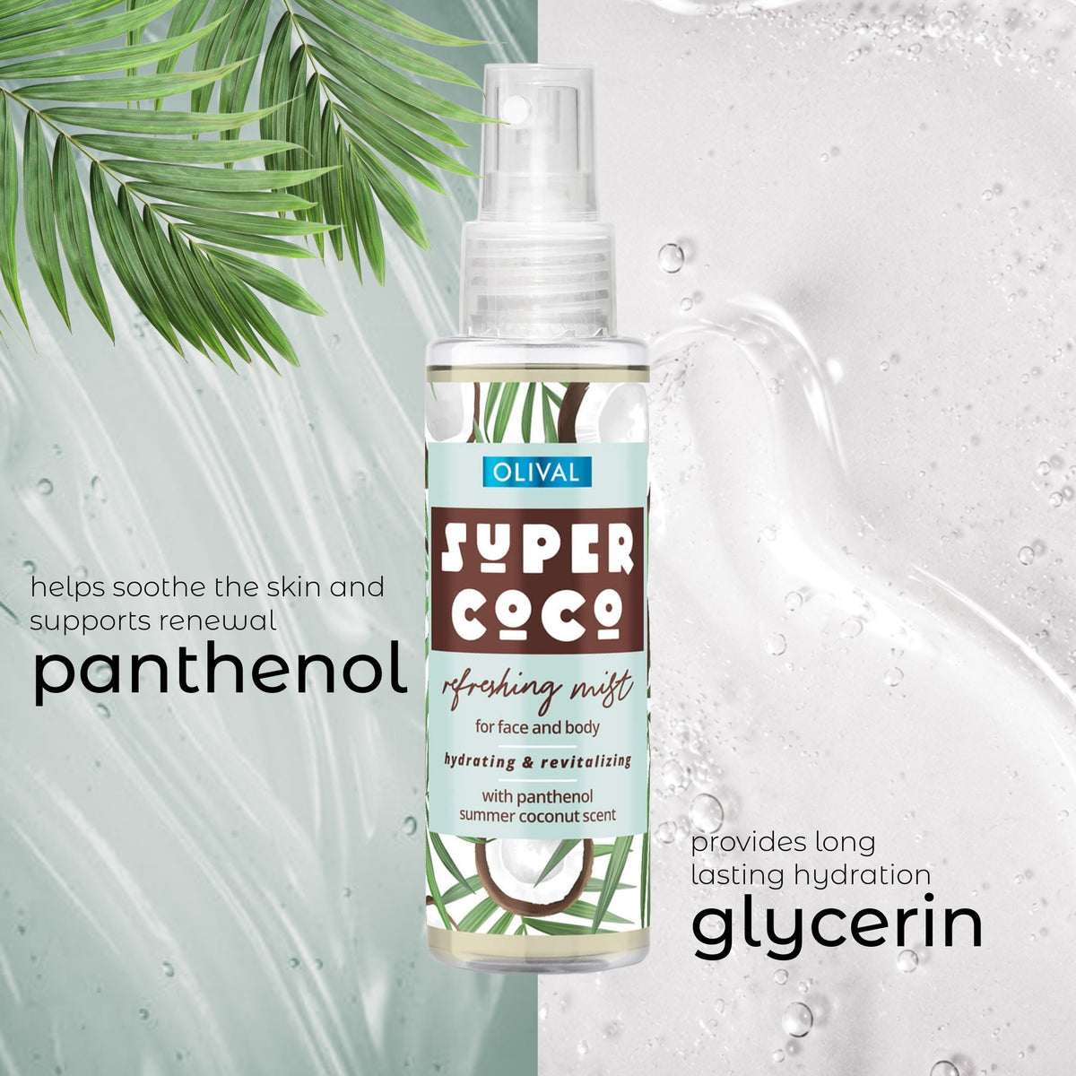 SUPER Coco Refreshing Mist for Face and Body 
