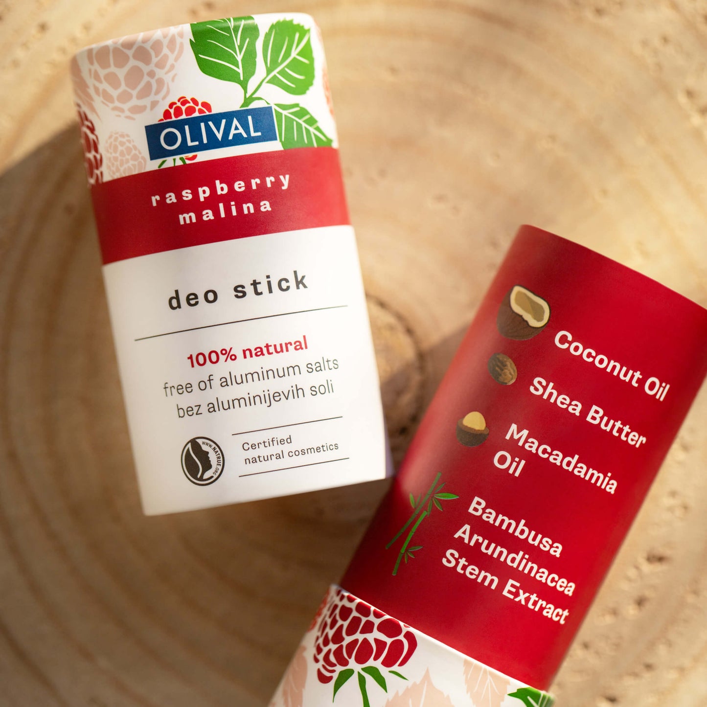 Natural Deo Stick Raspberry