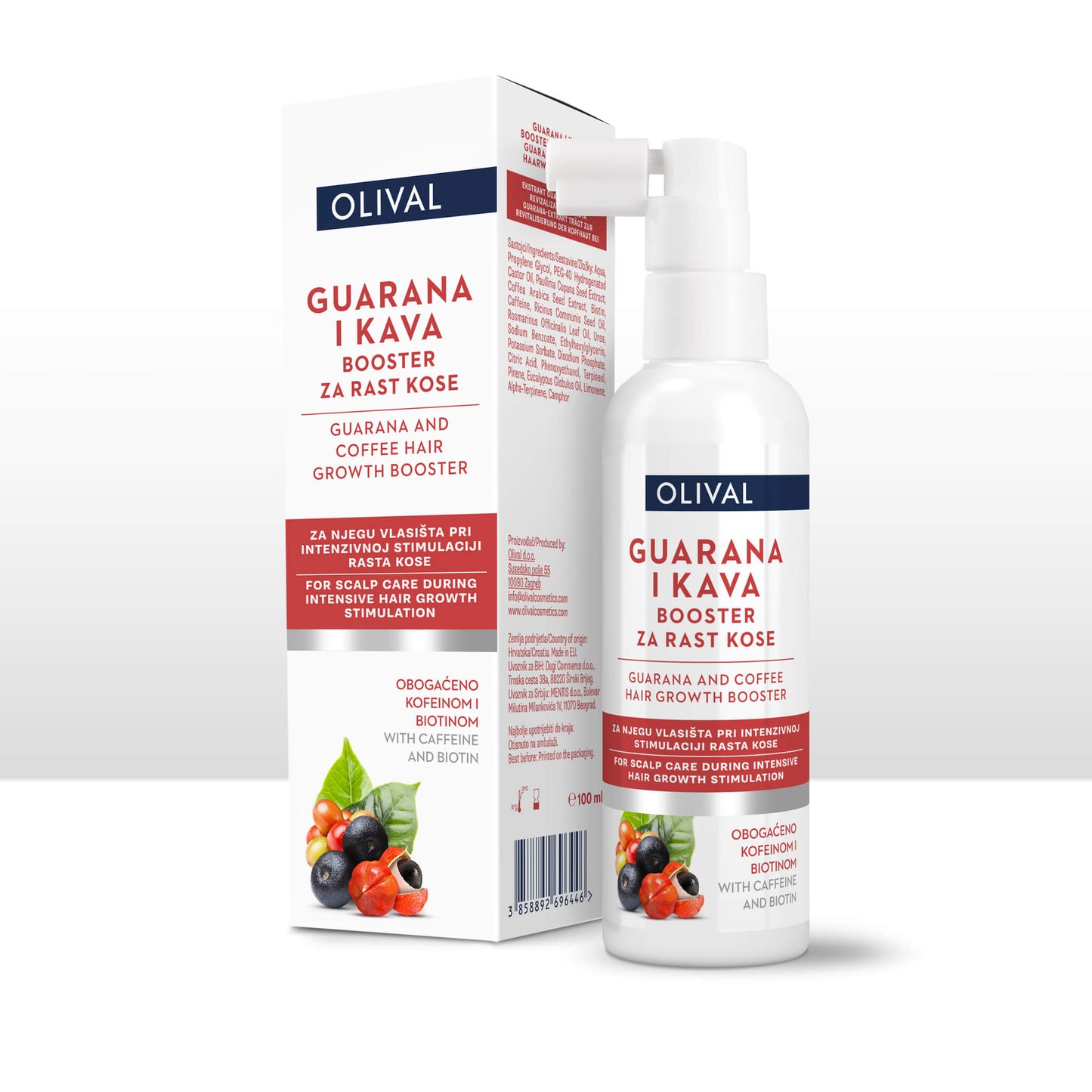 Guarana and Coffee Hair Growth Booster